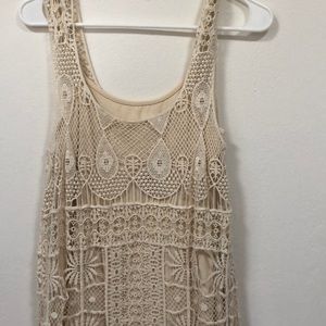 Beautiful boho style lace dress!